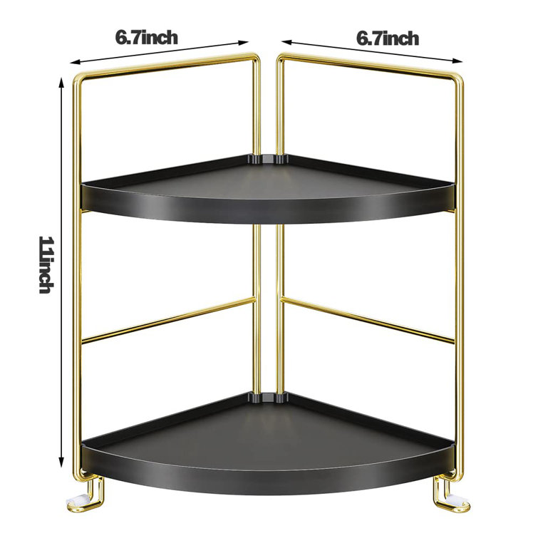 Jatorian Steel Freestanding Bathroom Shelves 17 Stories