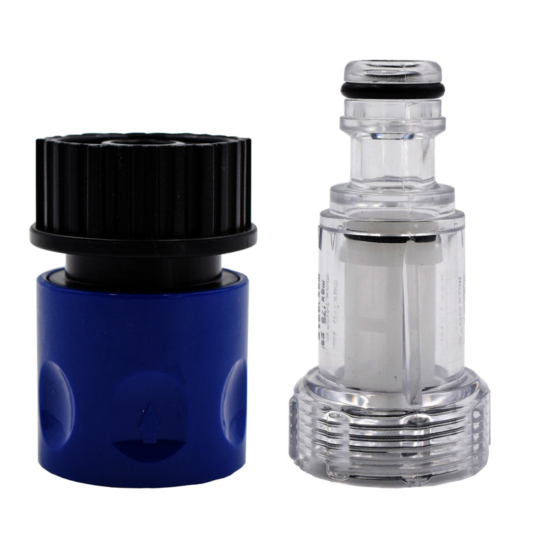 AR Blue Clean,  2 Piece Plastic Garden Hose Adapter