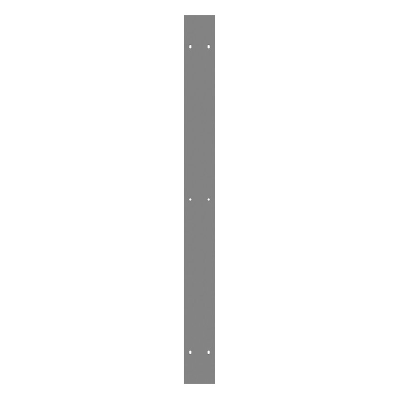 Oasis 6-In x 72-In Composite Fence Pre-Drilled Board, Gray