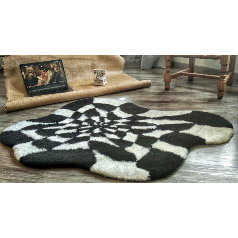 Hand Woven 82cm X 100cm Area Rug