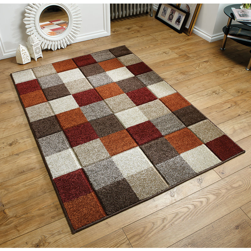 Melstone Geometric Area Rug, Rectangle 160 x 230cm