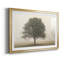 «Trees In The Fog I», reproduction encadrée de qualité supérieure - prête à être accrochée-457641819-457669461-457669460