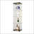 Stylish LED Glass Display Cabinet With 4 Shelves, Floor Standing Curio Bookshelf For Modern Interiors-783482572