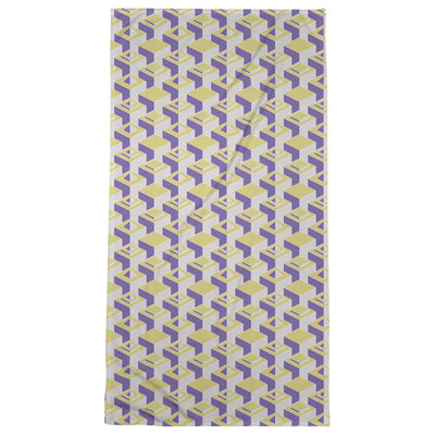 Serviette de plage classique gratte-ciels