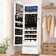 Tomaso 17.7'' Wide Freestanding Jewelry Armoire with Mirror