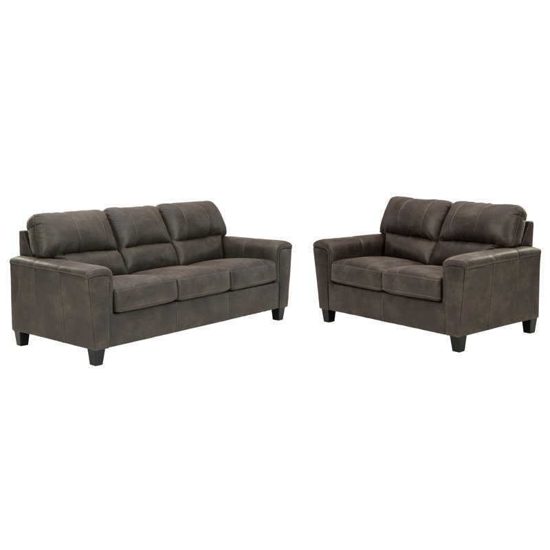 Demere 2 - Piece Living Room Set, Smoke