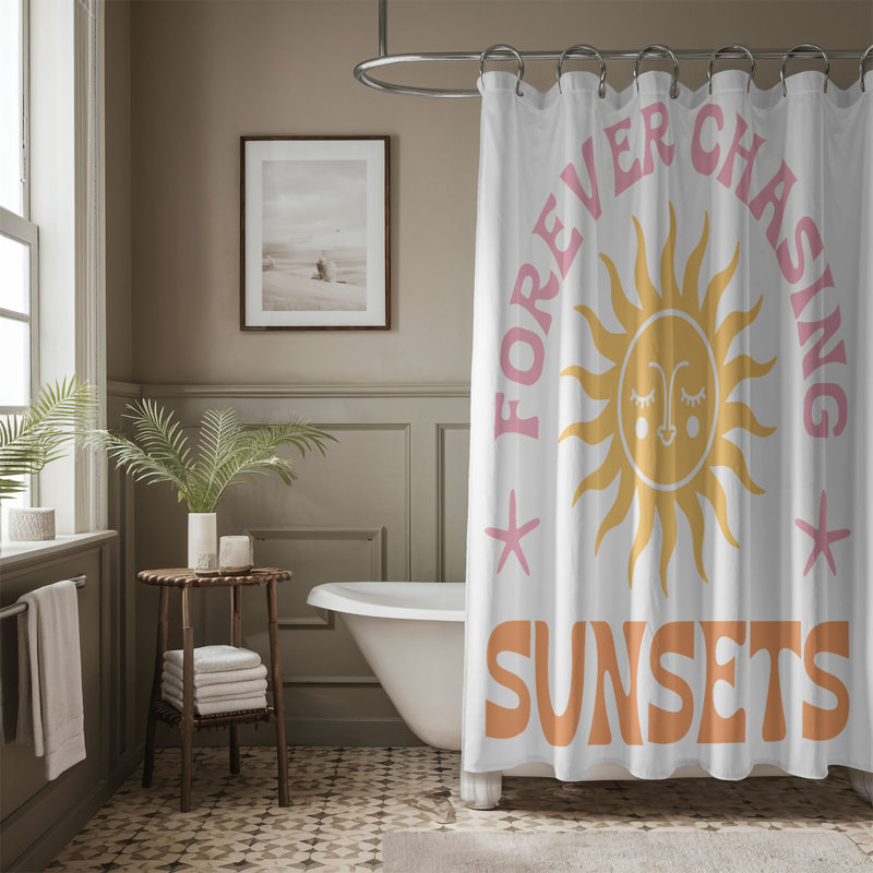 Auhert Shower Curtain, 74"H x 71"W
