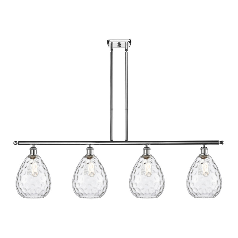 Jaron 4 - Light Kitchen Island Pendant, No Bulb Included, Polished Chrome