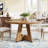 47" Round Farmhouse Dining Table-45727709