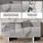 4-Door Accent Sideboard Buffets