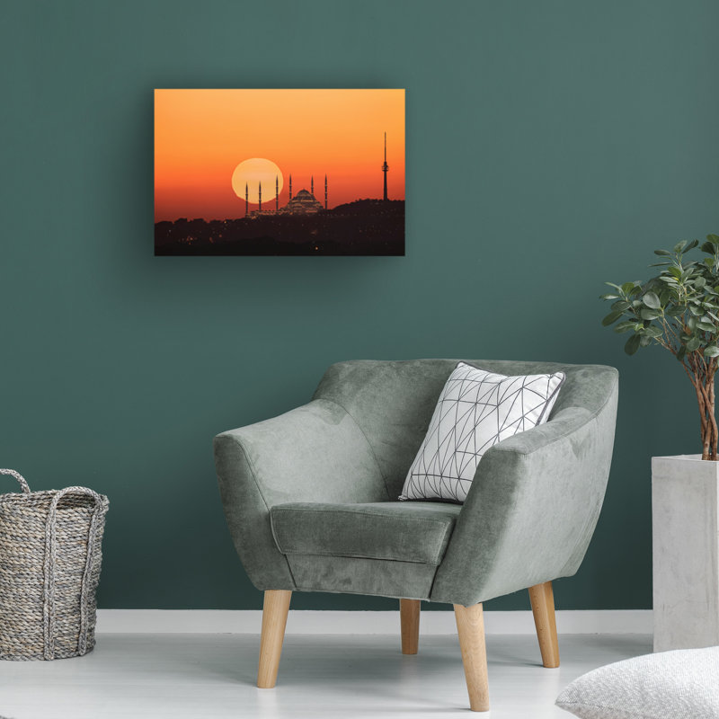 Art sur toile, Bolog Jie, H 12 po x l 19 po x P 2 po
