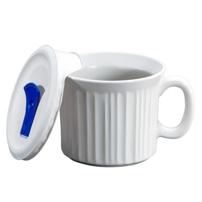 Grande tasse à soupe avec couvercle en plastique ventilé Petya