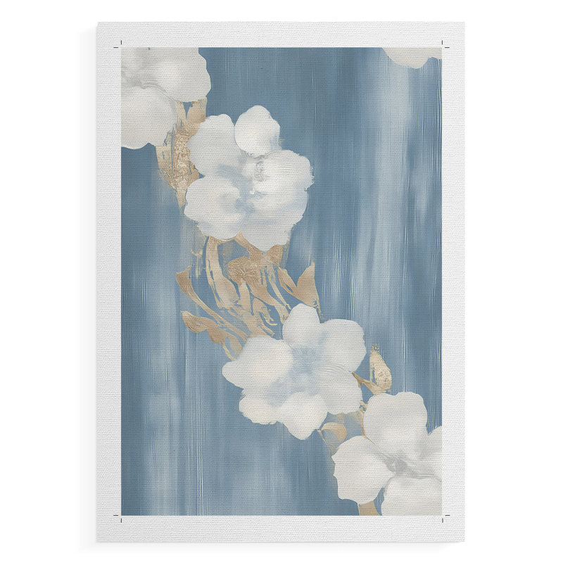 Série FLORAL Dxxxvi - Impression sur toile seulement - non encadrée, H 18 po x l 12 po