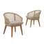 Outdoor Rope-woven Dining Chairs With Cushion-1459619104