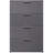 Stylish Dark Gray Chest With Extra Deep Drawers And Bearing Slides Water Heat Full Extension