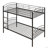 Twin Over Twin Metal Bunk Bed-1830513677