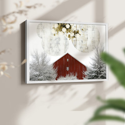Chirstmas Art-DCV - Reproduction encadrée - Restickable