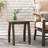 Outdoor Gray Wood Table - 14.75 Inches Deep, 18.79 Wide, 18.73 High For Coastal Backyard Accent High, Deep-1750781986