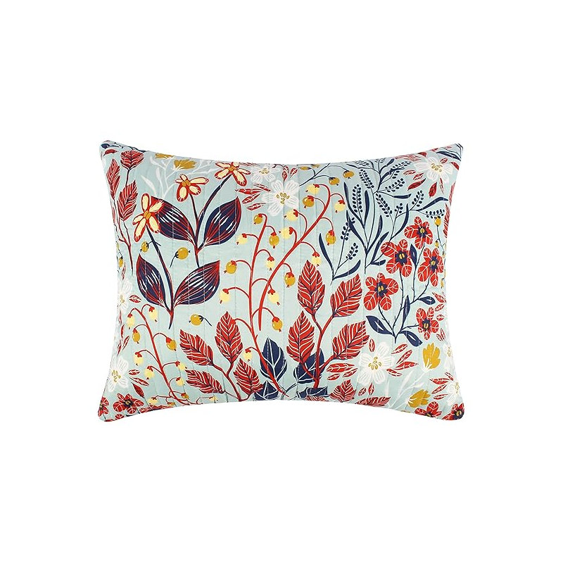 Greenland Home Fasions Perry Multi Standard Sham, 20x26, Standard