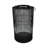 Zeppa Hurricane Lantern Metal Modern Openwork Frame 26" Black Finish for Home Office Bedroom Living Room Decor.