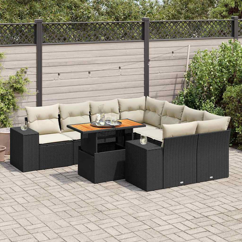 Ensemble de canapé de jardin Vidaxl