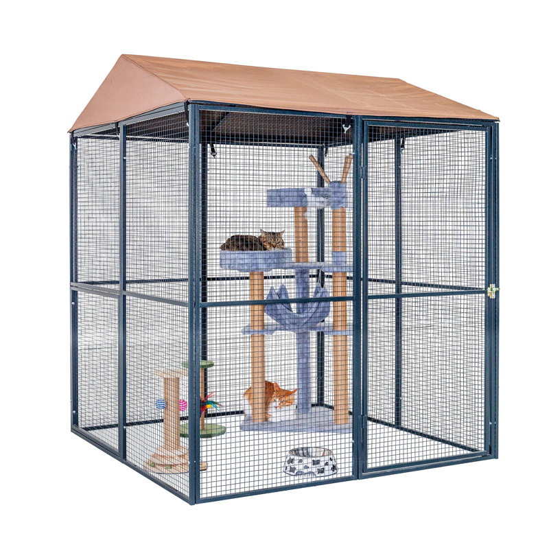 Cage universelle résistante aux intempéries Draupadi, H 66 po x l 54 po x P 54 po
