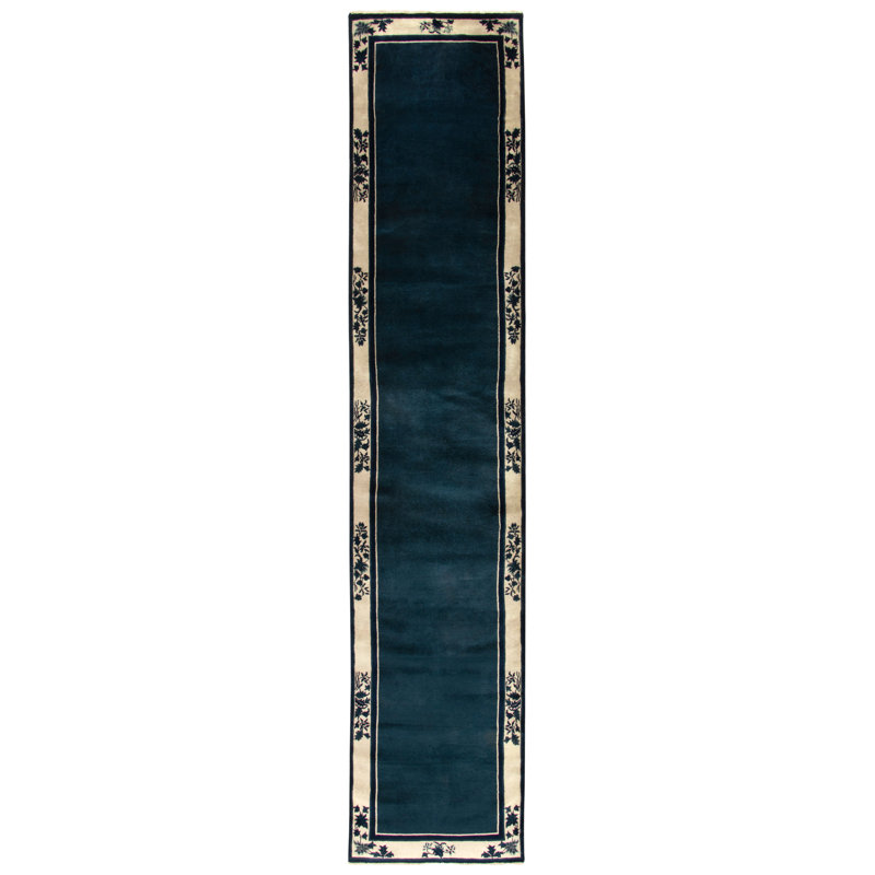 One-of-a-Kind 2'7" X 12'2" Hand Knotted Area Rug