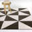 Rex Brown Modern Geometric Area Rug-684548686