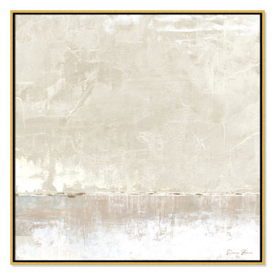 Delevan Better Days - Floater Frame Print on Canvas