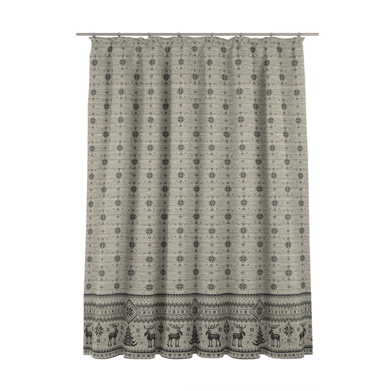 Larissa Synthetic Room Pencil Pleat Curtain, single Panel, opaque, Cream, 135 W x 145 D cm
