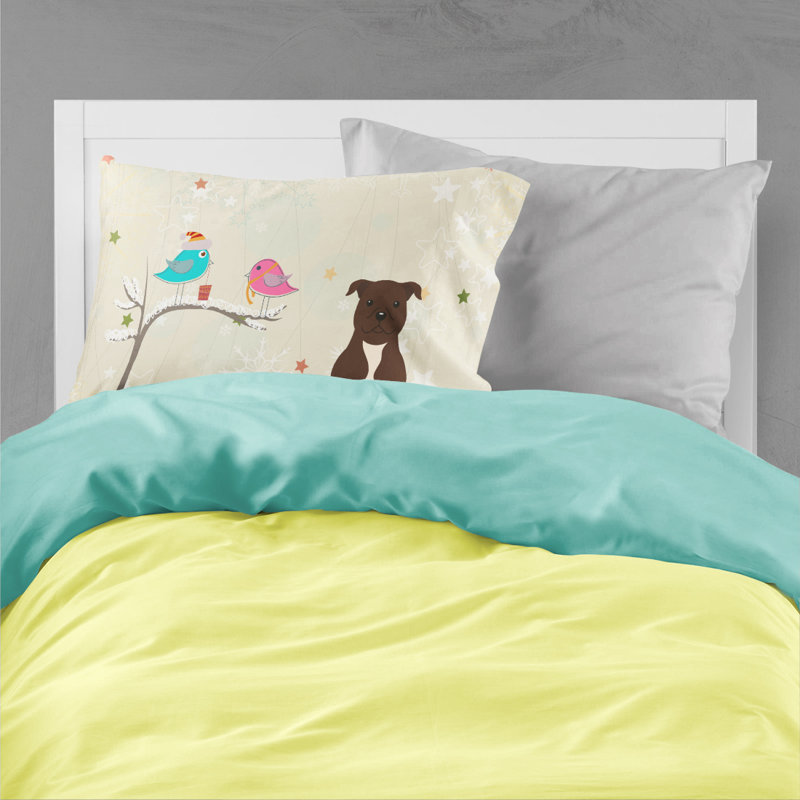 Microfiber, Chocolate Staffordshire Bull Terrier