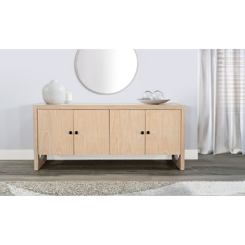  Liz Arched Leg Oak Buffet