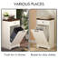 Armoire à ordures inclinable avec tiroir