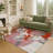 Machine Washable Indoor/Outdoor Chantille ACN2612 Novelty Rug-904014209-904014212