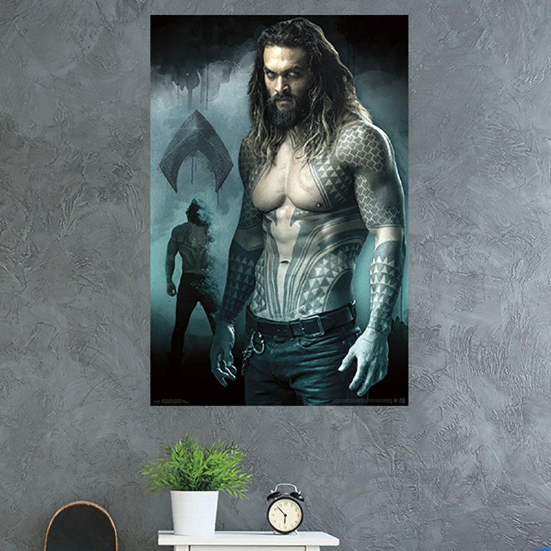 « justice league-grand of atlantis », impression sur papier