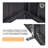 12x20FT Heavy Duty Metal Garage Shed with Lockable Double Doors, Extra Large Outdoor Carport & Storage Building for Trucks and Equipment, Dark Grey-843572680