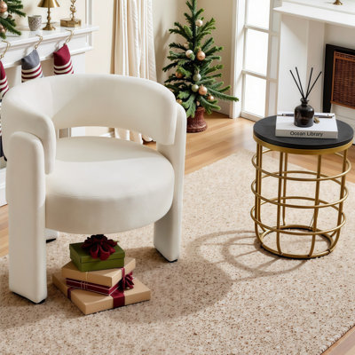 Fauteuil d'appoint Sculptural Modern