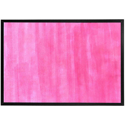 Atasia Pink Watercolour Strokes - Single Picture Frame Print