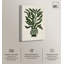 «Green Vase I Minimalistic Botanical Art Prints», art mural par Art Remedy-102539206-102539209