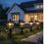 Lanterne traditionnelle d'extérieur à lumière solaire Dusk-to-Dawn