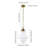 Annie 1 - Light Single Pendant-205148056-205148057