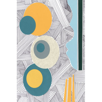 Lines And Shapes I by Regina Moore - Painting
