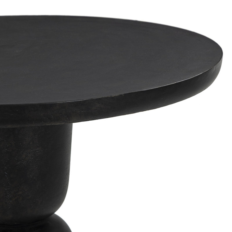 Brixton Outdoor Round Bar Table, 42" H x 33.75" W x 33.75" D