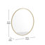 Miroir d'appoint mural incassable Nafne-499340447-499340440