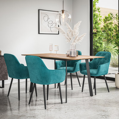 Ahlayna 6 - Person Dining Set