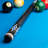Action ACT137 Exotic Series Grey Stain Pool Cue - 21oz-6740832