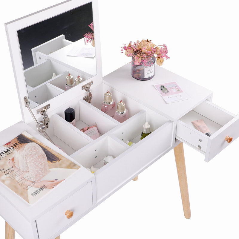 Sven Dressing Table with Mirror