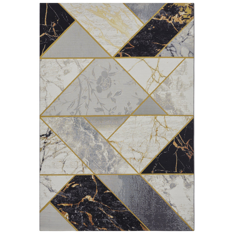 Noble Grey Indoor/Outdoor Rug, Runner 80 x 165cm