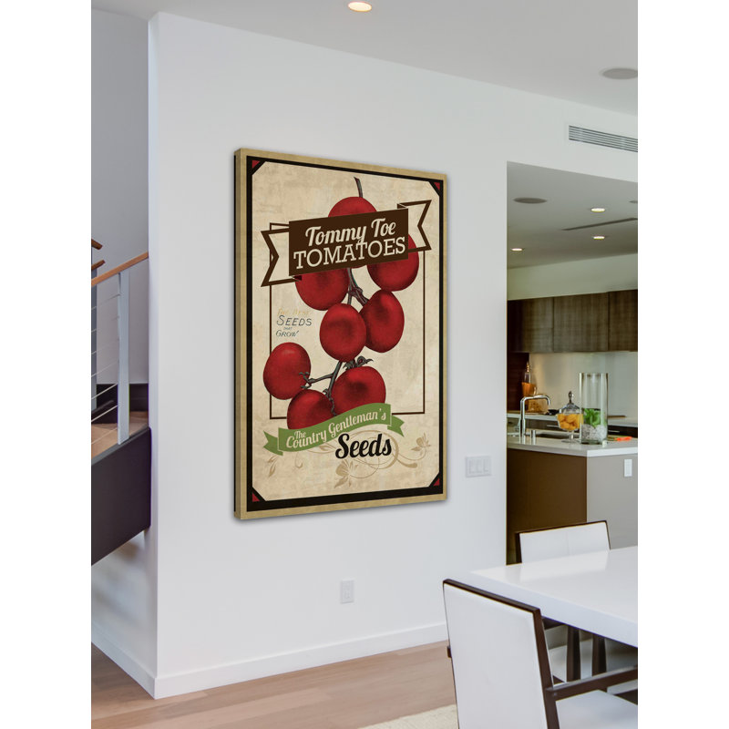 Tommy Toe - Wrapped Canvas Print, 46 cm H x 30 cm W x 4 cm D
