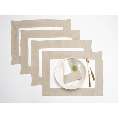 Contempo - 100% Pure Linen Placemats